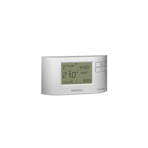 Thermostat d'ambiance Grasslin Feeling D101 Rf Tx 2X1,5Vws - Grasslin - 041100011