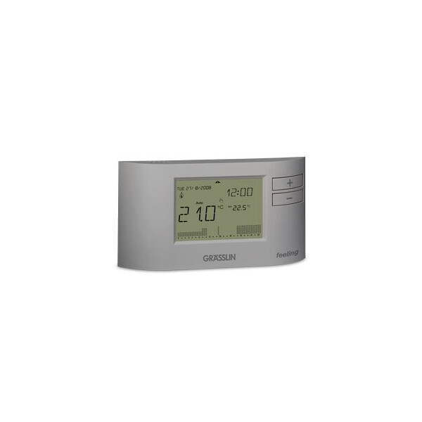 Thermostat d'ambiance Grasslin Feeling D101 Rf Tx 2X1,5Vsl - Grasslin - 041100031