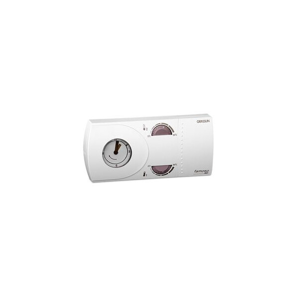 Thermostat d'ambiance Grasslin Chron Fam 601 2X 1,5Vlr6 Ws Ap - Grasslin - 044000081