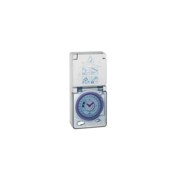 Prise programmable Grasslin Topica410S Ws 220-240V 50Hz16A F - Grasslin - 162700041
