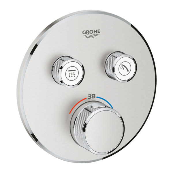 Grohtherm smartcontrol - thermostatique  pour installation encastrée 2 sorties - Grohe - 29119DC0