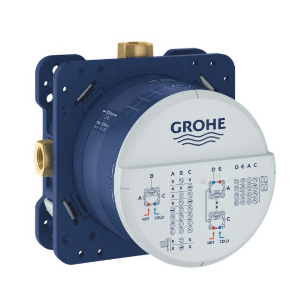 Corps encastré pour mitigeur thermostatique 1/2 Rapido SmartBox Grohe - Grohe - 35604000