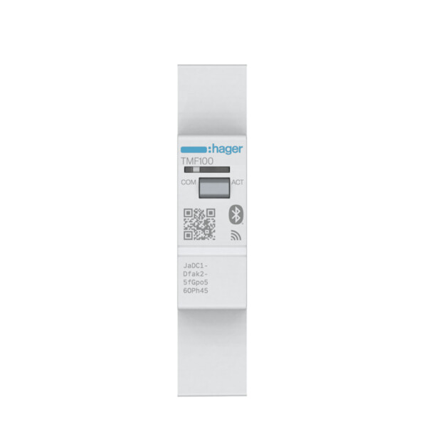 Passerelle sans fil Modbus RTU vers Modbus TCP Ethernet. Bluetooth, 24 V DC - Hager - TMF100