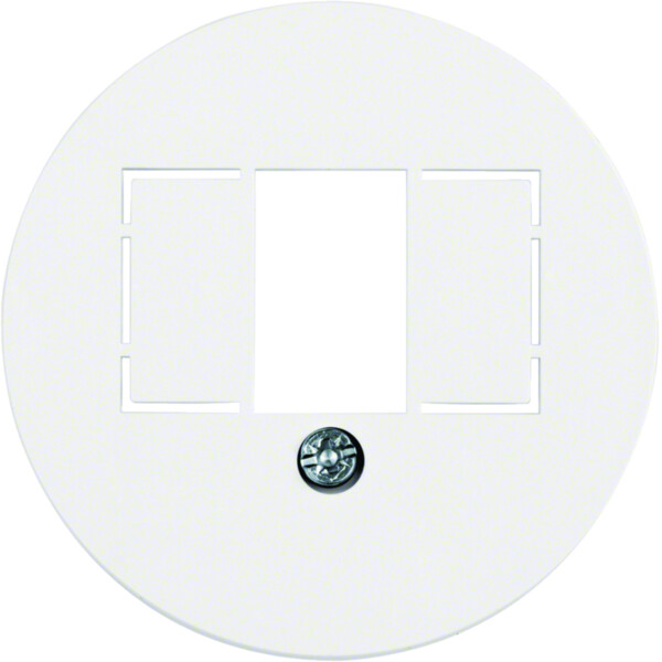 Enjoliveur 1930 pour double chargeur usb alba - Hager - WTF4000WG