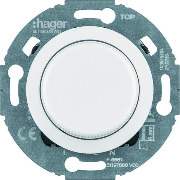 Auxiliaire de variateur 1930 rotatif alba - Hager - WTN4041WG