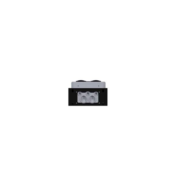 WP2 Totem 2x 22kW, 2xT2S, IP55, IK10, OCCP, 4G, RFID, TPE, Ecran, Protections - Hager - XVG222SYO
