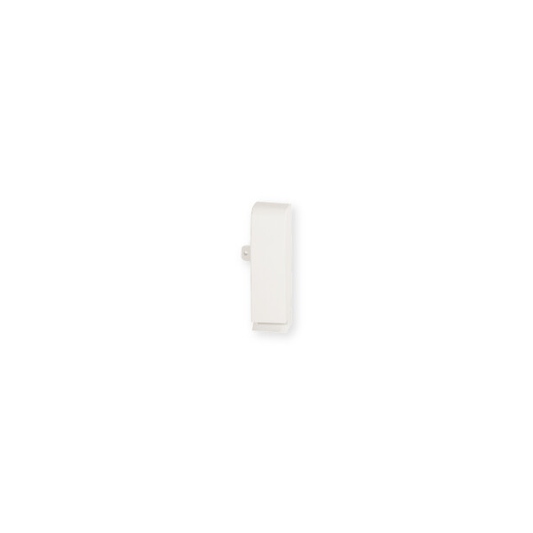 LDBN W - Embout Droit Plinthe TBN Blanc - Iboco - B03273