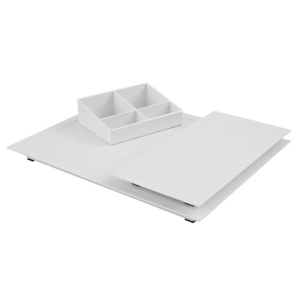 Plateau zen line plateau blanc - JVD - 866885