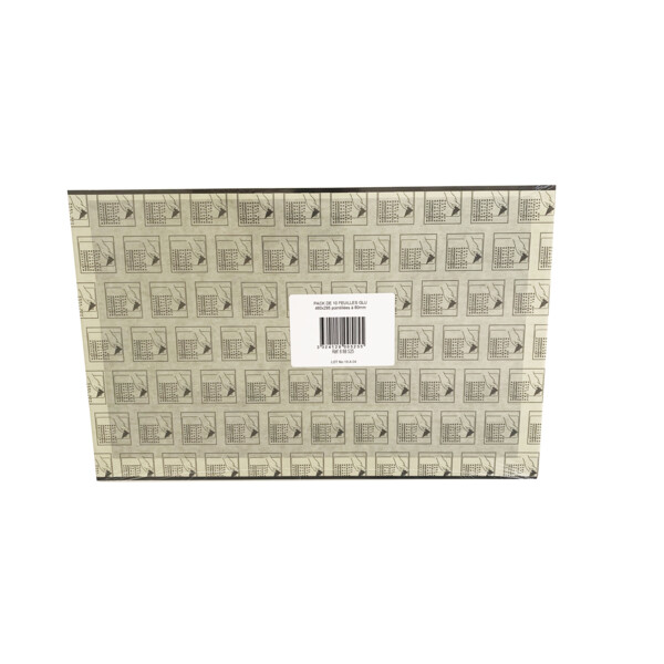 Pack 10 feuilles glue noire 460x295 - JVD - 888525