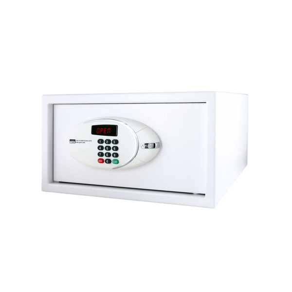 Coffre-fort compact blanc pour usage domestique Trustee - JVD - 8661390