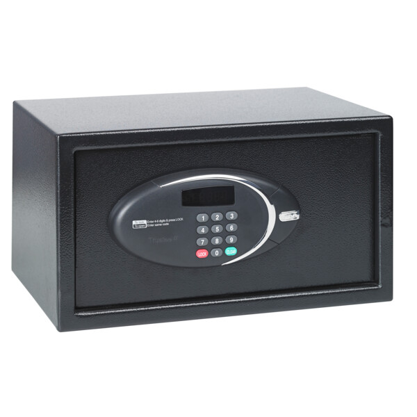 Coffre-fort compact noir Trustee - JVD - 866783