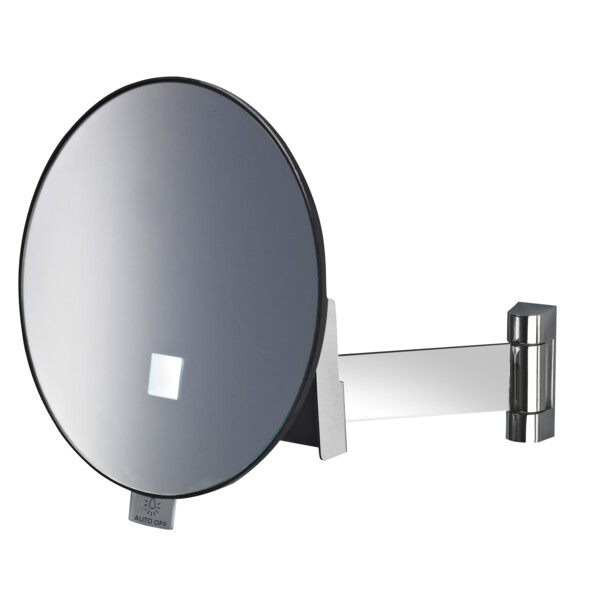 Miroir eclips rond lumineux bras plat - JVD - 866967
