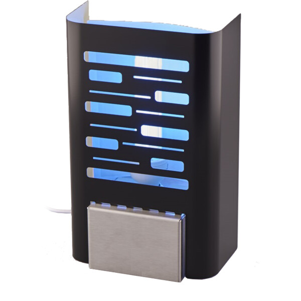 Désinsectiseur 20W JVD Deco à glue noir avec 1 tube de 20W et feuille engluée - JVD - 8551292
