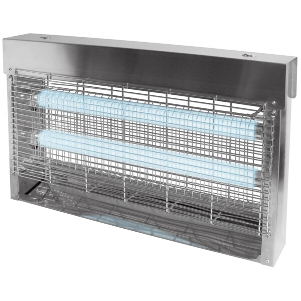 Désinsectiseur 30W JVD Inox standard avec 2 tubes de 15W - JVD - 855625