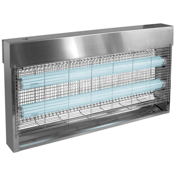 Désinsectiseur 40W JVD Inox standard avec 2 tubes de 20W - JVD - 855627