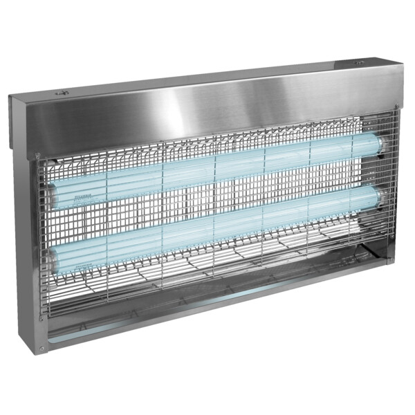 Désinsectiseur 80W JVD Inox standard avec 2 tubes de 40W - JVD - 855629