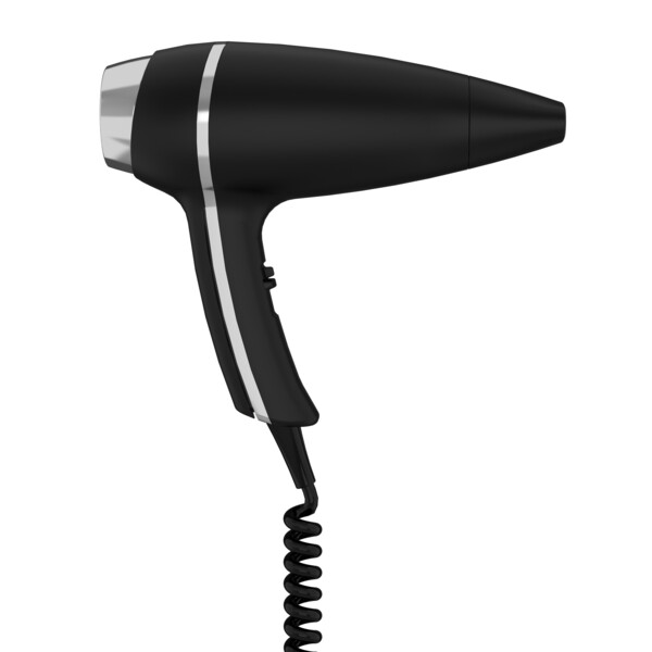 Sèche-cheveux pistolet noir mat Alteo - JVD - 8221140