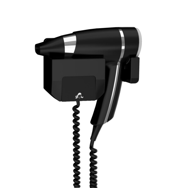 Sèche-cheveux JVD Brittony noir avec support frontal base - JVD - 8221188