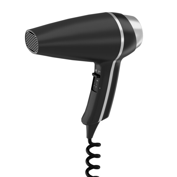 Sèche-cheveux pistolet noir Clipper II - JVD - 8221192