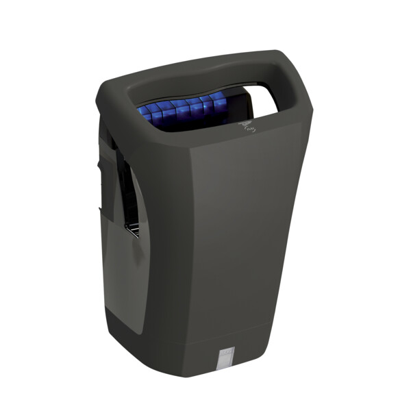 Sèche-mains stell'air noir mat - JVD - 8111761