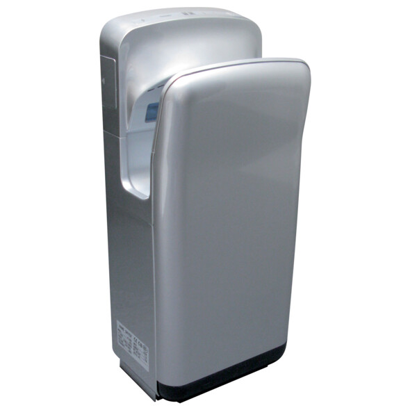 Sèche-mains alphadry gris métallisé - JVD - 811906