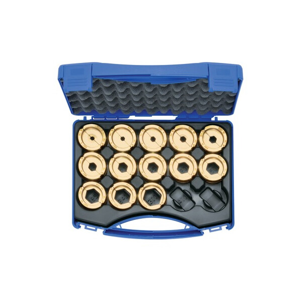 Coffret de 13 matrices de sertissage série "k22" pour connecteur nf: 6 à 300mm² - Klauke - HNF22SET