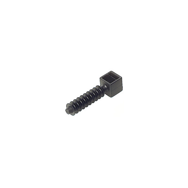 Embase à cheville Klauke pour collier de largeur 9mm avec écartement mural - Klauke - ECE-9
