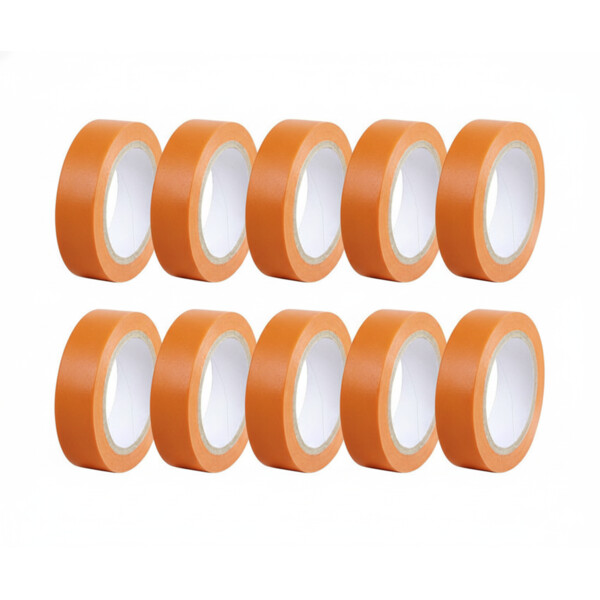 Ruban isolant orange Klauke 15mm x 10m en PVC et adhésif - usage courant électrique - Klauke - RIS3