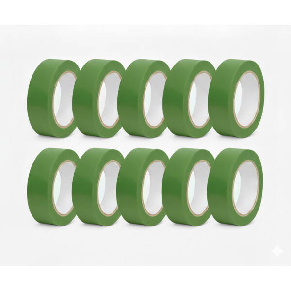 Ruban isolant vert Klauke 15mm x 10m en PVC et adhésif - usage courant électrique - Klauke - RIS5
