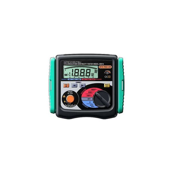 Mes. d'isol./continuité numérique 250/500/1000v (2000mw) - Kyoritsu - Kyoritsu - K3007A