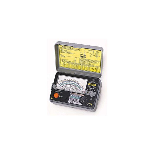 Mesure d'isolement analogique 125/250/500/1000v (2000mw) - Kyoritsu - Kyoritsu - K3315