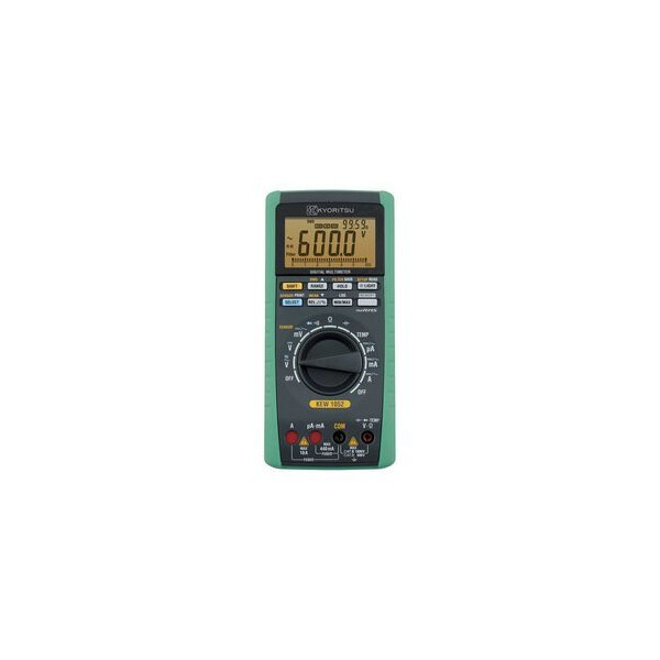 Multimètre numérique 1000vca-cc/10aca-cc/60mw/diode/100khz/1mf/°c/trms - Kyoritsu - Kyoritsu - K1052