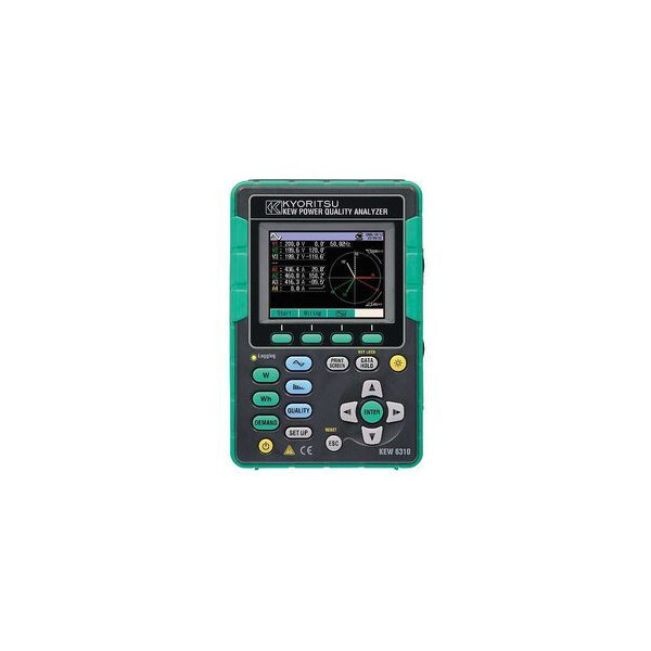 Analyseur de la qualité du réseau-13 fonctions-avec 3 pinces flex - Kyoritsu - Kyoritsu - K6310.3F