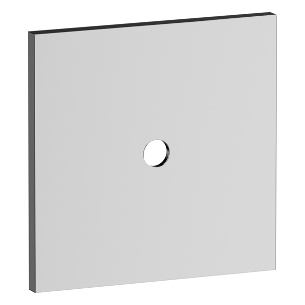Plaque 1 poste bouton rond Epure bronze Art d'Arnould - Legrand - ARP67310