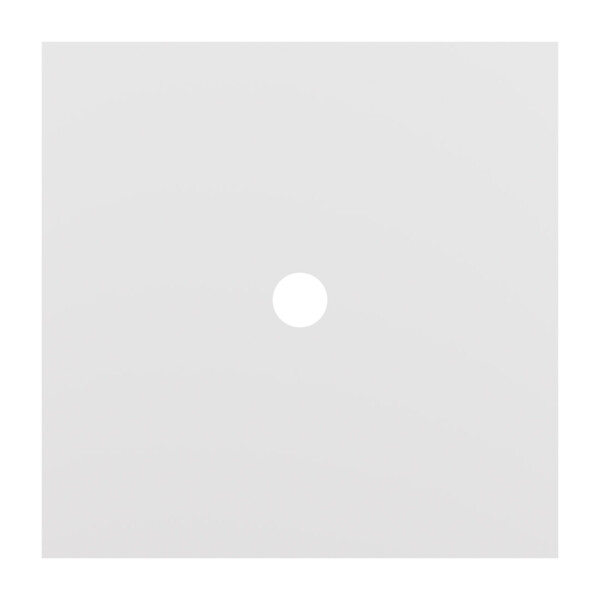 Plaque 1 poste bouton rond Epure blanc satin Art d'Arnould - Legrand - ARP67910