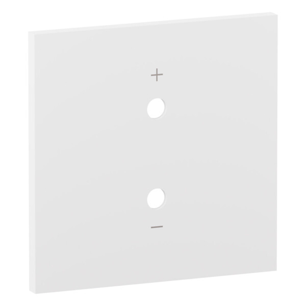 Plaque variateur 2 boutons Epure blanc satin Art d'Arnould - Legrand - ARP67980