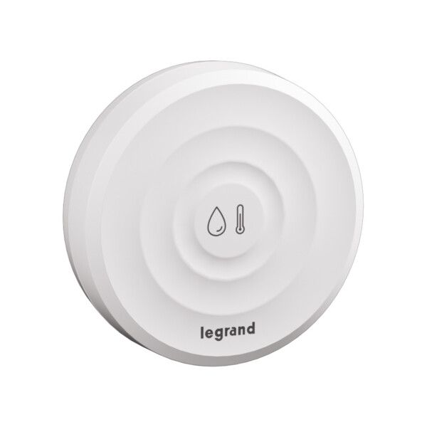 Capteur temp. et humidité intérieur connecté blanc - Legrand - 069060