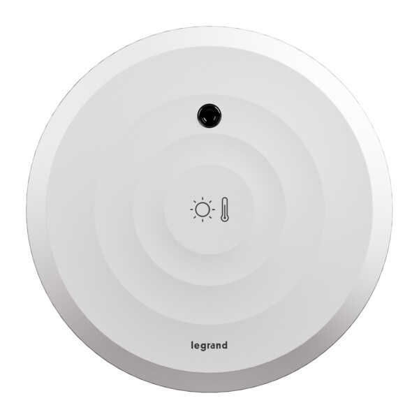 Capteur luminosité et temp. extérieur connecté blanc - Legrand - 069061
