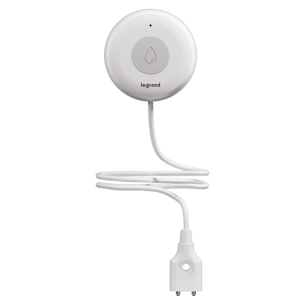 Capteur de détection de fuite d'eau connecté blanc - Legrand - 069064