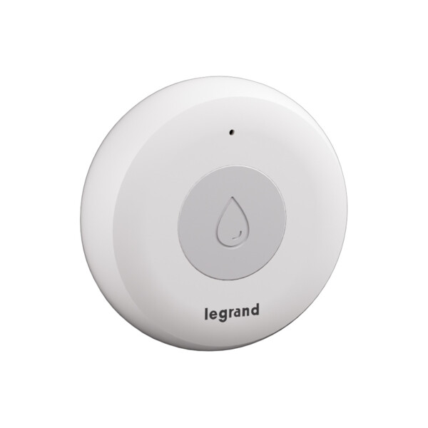 Capteur de détection de fuite d'eau connecté blanc - Legrand - 069064