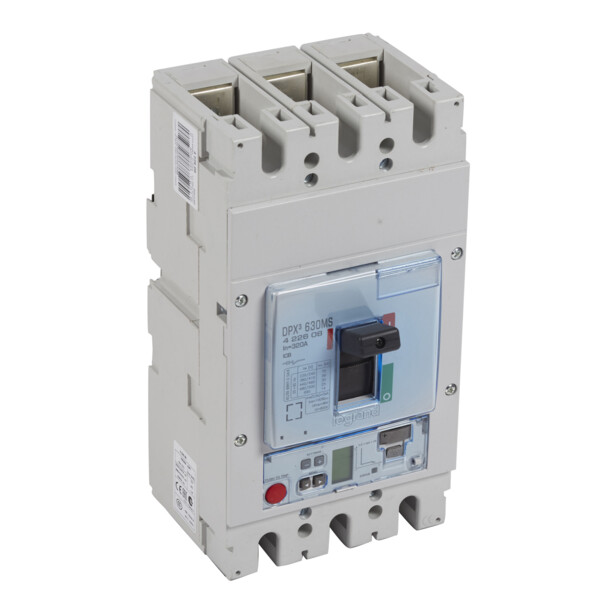 Disjoncteur magnétique seul dpx³ 630 électronique - 3p - icu 36 ka - 320 a - Legrand - 422608