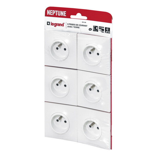 Lot Legrand Neptune 6 pc ba - Legrand - 200248