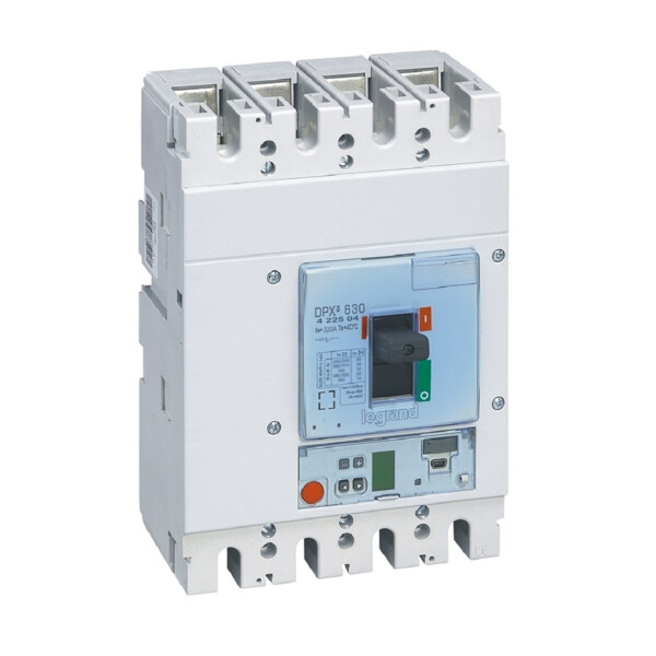 Disjoncteur électronique s1 dpx³ 630 - icu 36 ka - 4p - 320 a - Legrand - 422504
