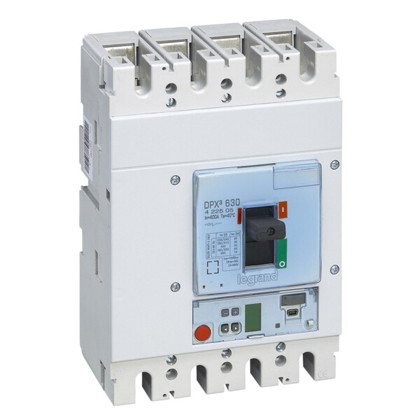 Disjoncteur électronique s1 dpx³ 630 - icu 36 ka - 4p - 400 a - Legrand - 422505