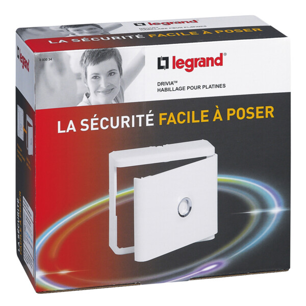 Porte Blanche Pour Platine De Disjoncteur - Legrand - 093034