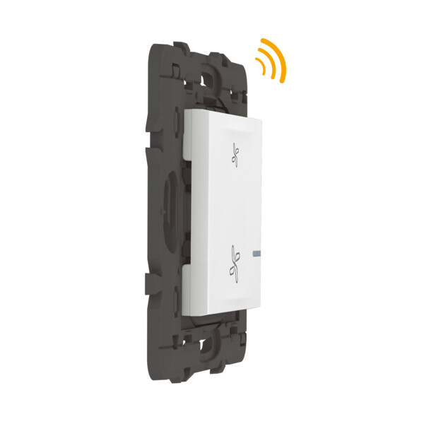 Commande sans fil VMC connectée Mosaic With Netatmo, blanc, sans plaque - Legrand - 077707LA