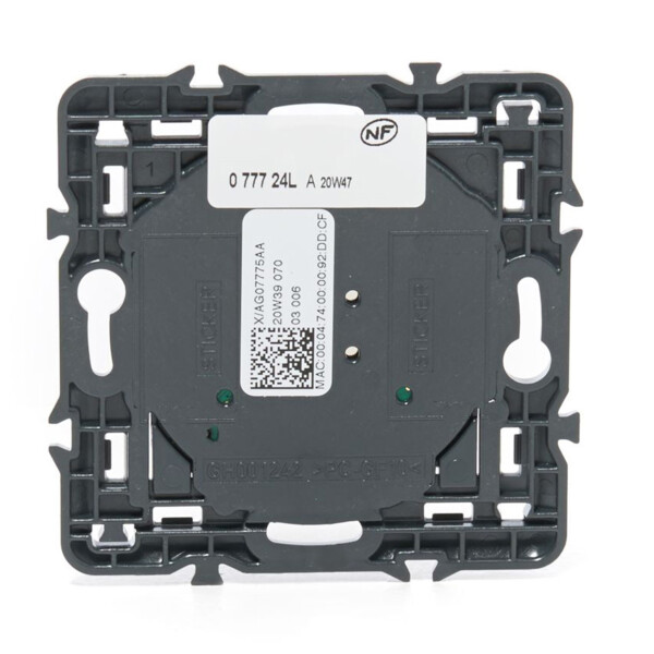 Commande Double Sans Fil Mosaic With Netatmo, Éclairage/Prise, Blanc - Legrand - 077724LA