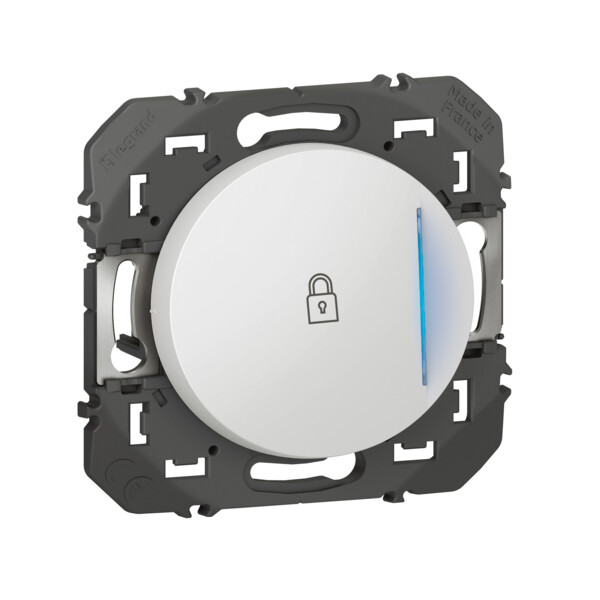 Legrand - poussoir marquage cadenas a equiper  voyant lumineux livre sans voyant - Legrand - 600015