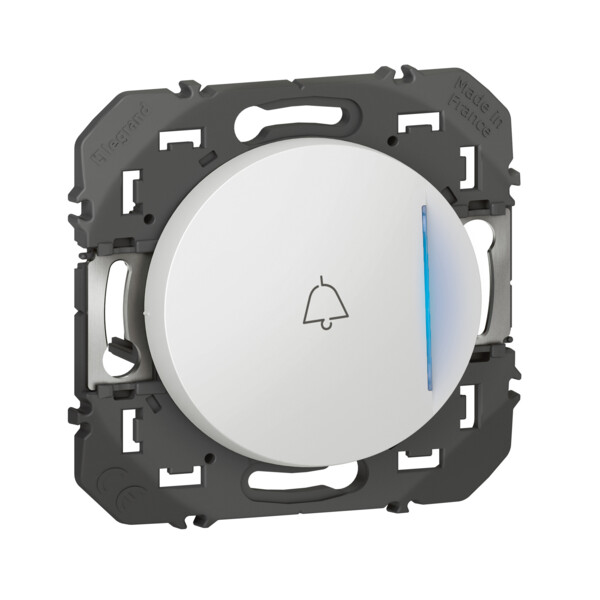 Legrand - poussoir marquage sonnette a equiper  voyant lumineux livre sans voyant - Legrand - 600019