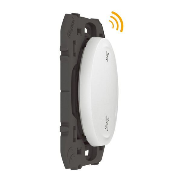 Commande sans fil VMC Dooxie With Netatmo, connectée, blanche, sans plaque - Legrand - 600020A